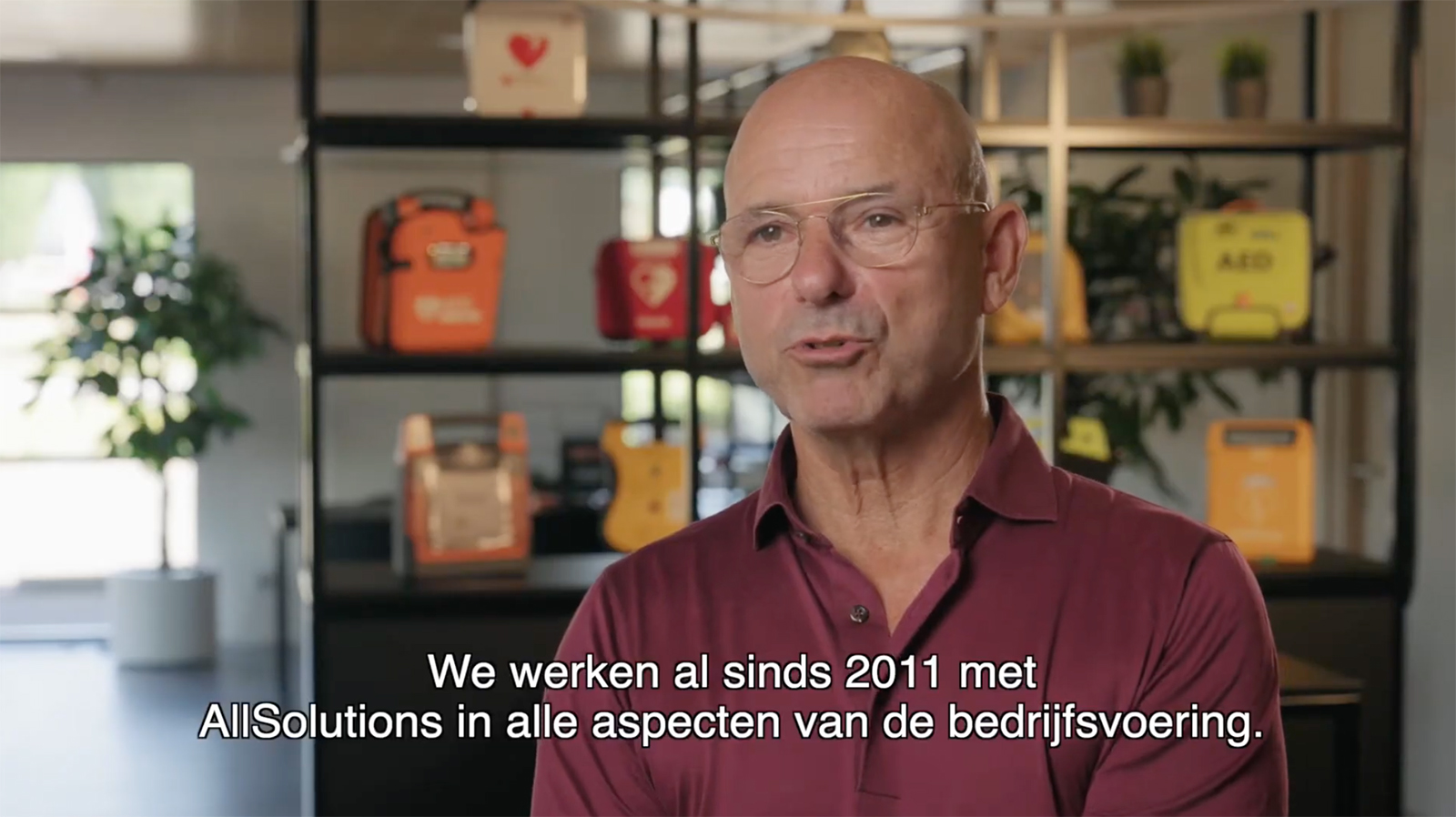 Thumbnail van een video over de samenwerking met AllSolutions